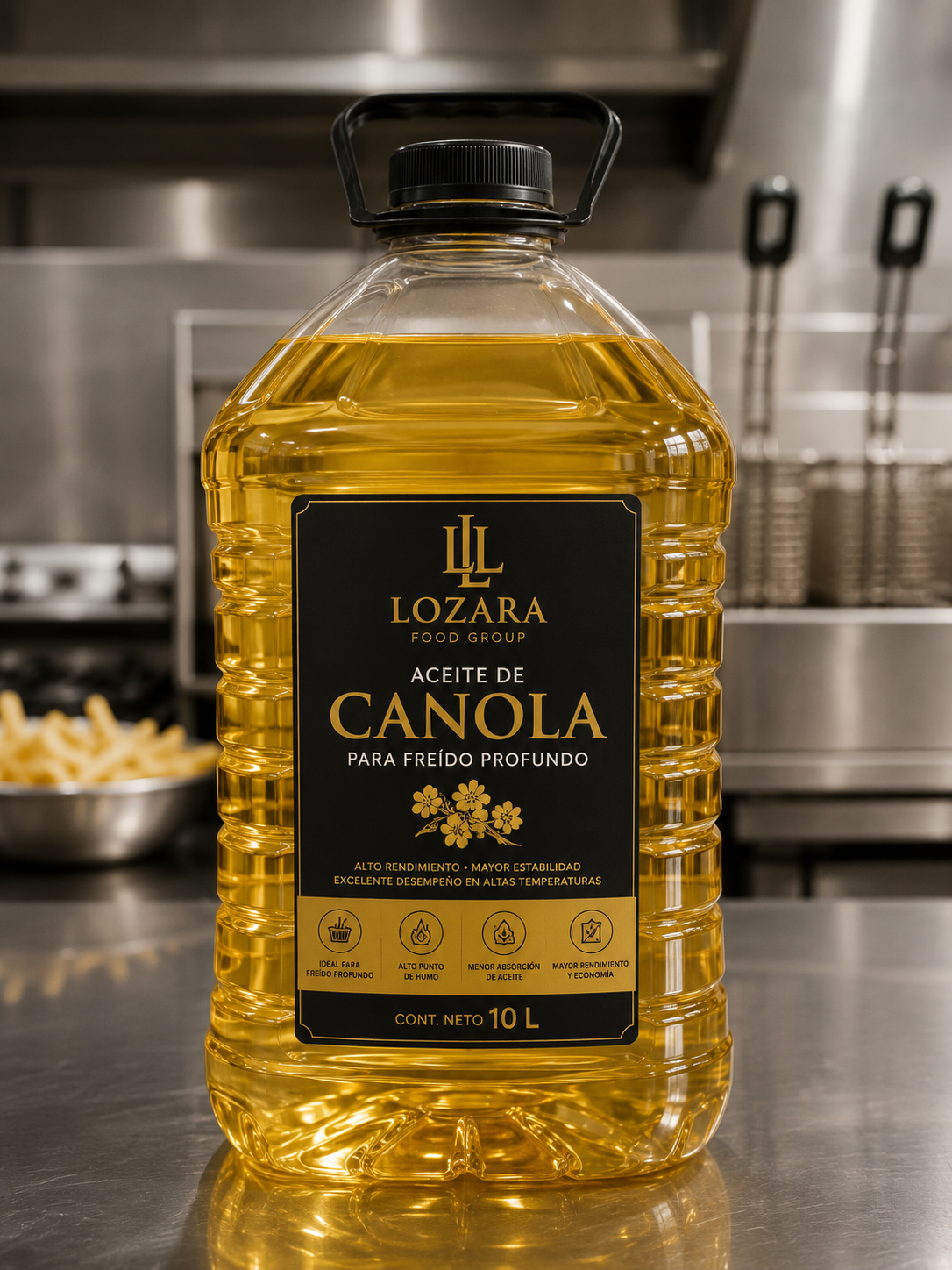 Aceite de canola Lozara de 10 litros